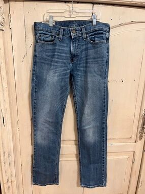 Hollister Slim Straight Jeans Men’s 30x32 Medium Wash Denim